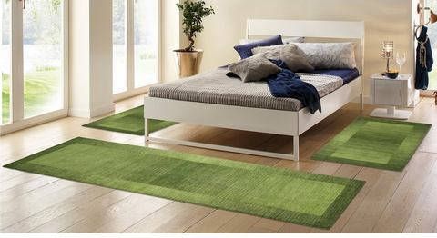 THEKO Set slaapkamerkleedjes Gabbeh Super met de hand geweven, slaapkamerkleed, loperset voor de slaapkamer