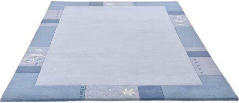 THEKO Wollen kleed Royal Gang zuivere wol, met randdessin, ideaal in de woonkamer & slaapkamer