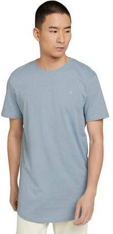 Tom Tailor gemêleerd T shirt foggy blue melange