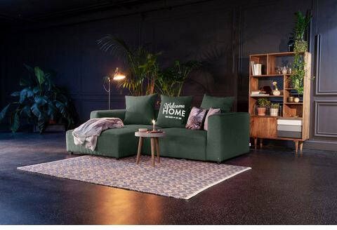 Tom Tailor Hoekbank HEAVEN casual S uit de colors collection, naar keuze met slaapfunctie & bedkist