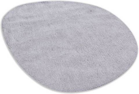 Tom Tailor Hoogpolig vloerkleed Shaggy vloerkleed Cozy Unikleurig, ook in pastelkleuren, woonkamer