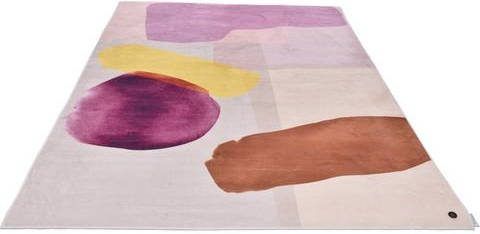 Tom Tailor Vloerkleed Shapes THREE Korte pool, gedessineerd, modern design, ideaal in de woonkamer & slaapkamer