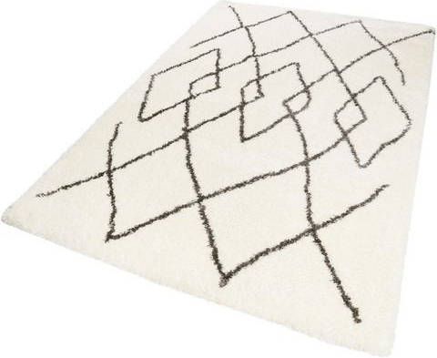 Wecon Home Hoogpolig vloerkleed Afella Woonkamer