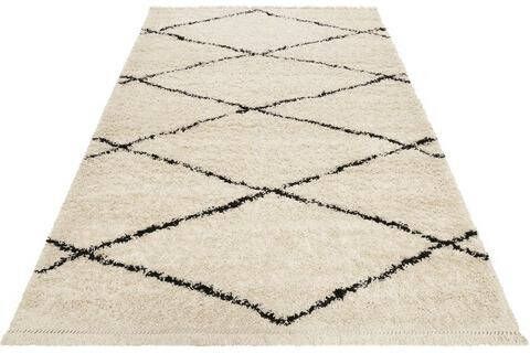 Wecon Home Hoogpolig vloerkleed STUDIO one Woonkamer, berber look