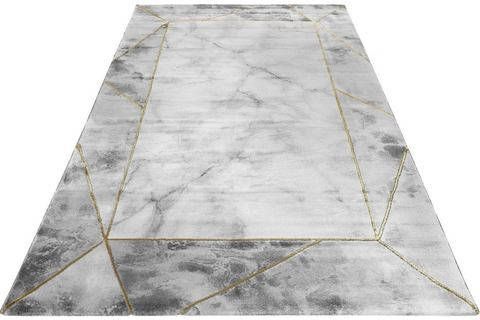 Wecon Home Vloerkleed #M.A.R.B.L.E & B Marmerstructuur, korte pool, woonkamer