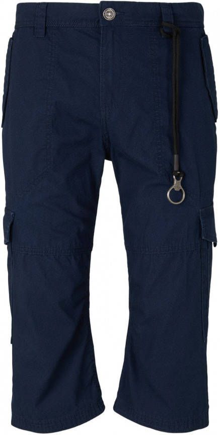 Tom Tailor regular fit broek Max navy minimal design