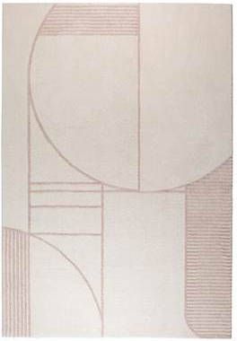 Zuiver Vloerkleed Bliss naturel/roze 300x200 cm