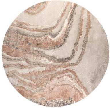 Zuiver Vloerkleed SolarØ240 cm grijs/terra