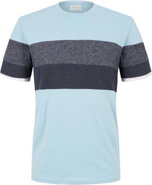 Tom Tailor T shirt calm cloud blue
