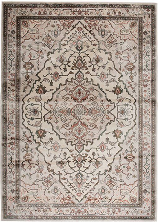 Zuiver Vloerkleed Trijntje rose olive 200x300 cm