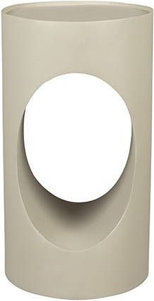 Dutchbone Ronde Bijzettafel 'Sai' 30cm, kleur Zand